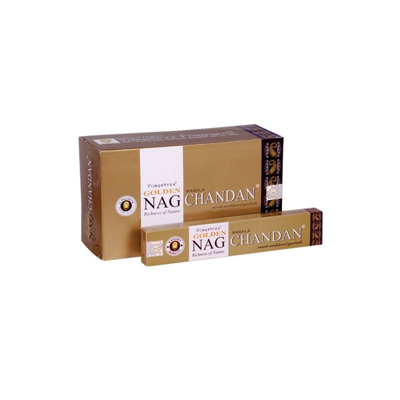 INCIENSO GOLDEN NAG - CHANDAN 15G