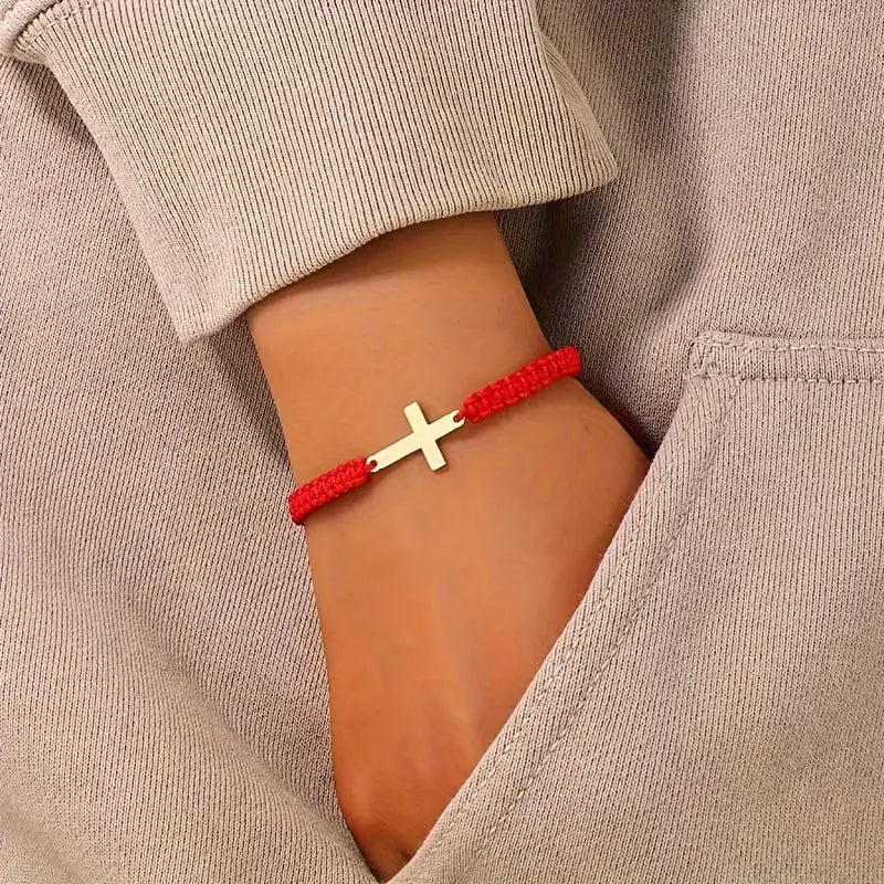 PULSERA CON CRUZ