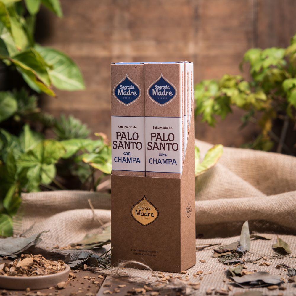 INCIENSO DE PALO SANTO NATURAL CHAMPA
