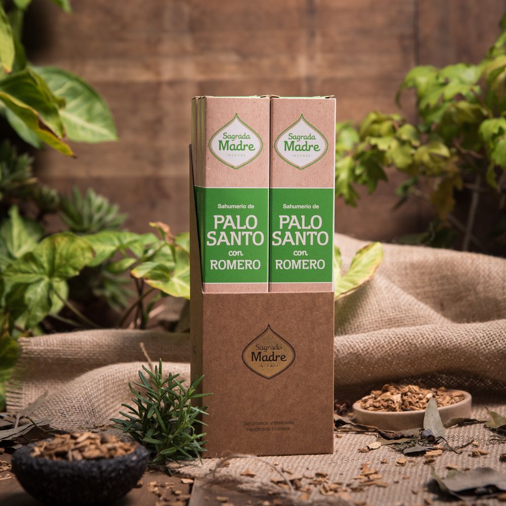 INCIENSO DE PALO SANTO NATURAL- ROMERO
