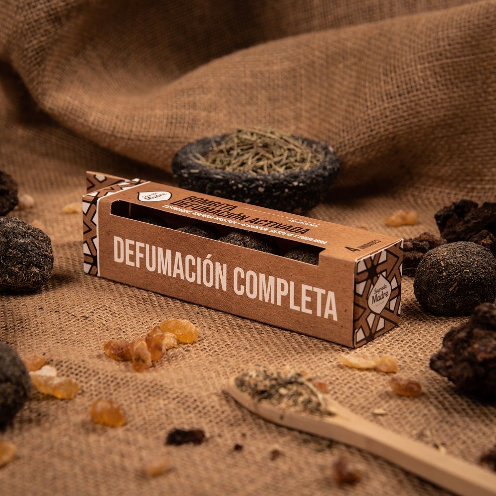 BOMBITA 4UDS SAGRADA MADRE DEFUMACIÓN COMPLETA