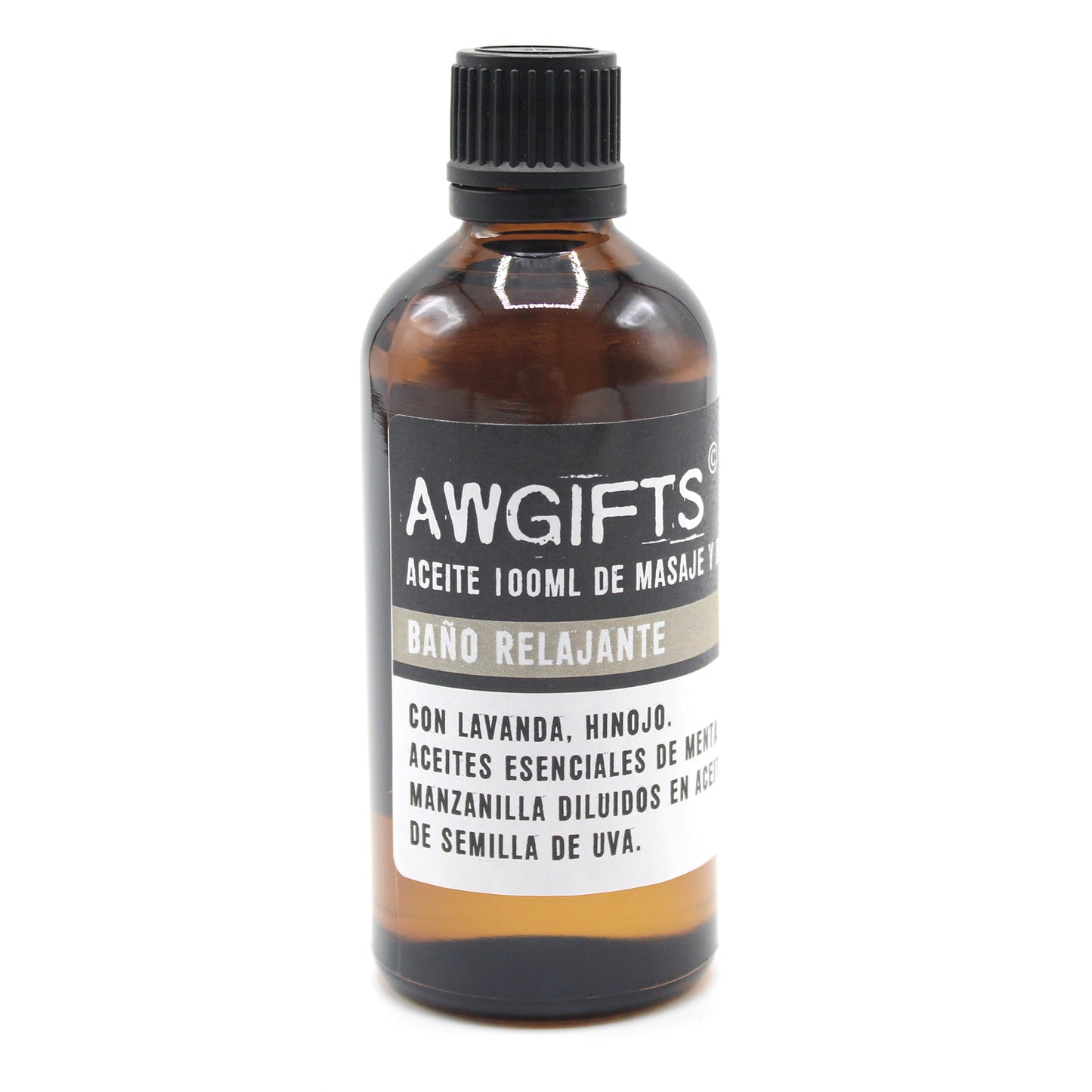 ACEITE PARA MASAJES RELAJANTE LAVANDA Y MANZANILLA EN 100M