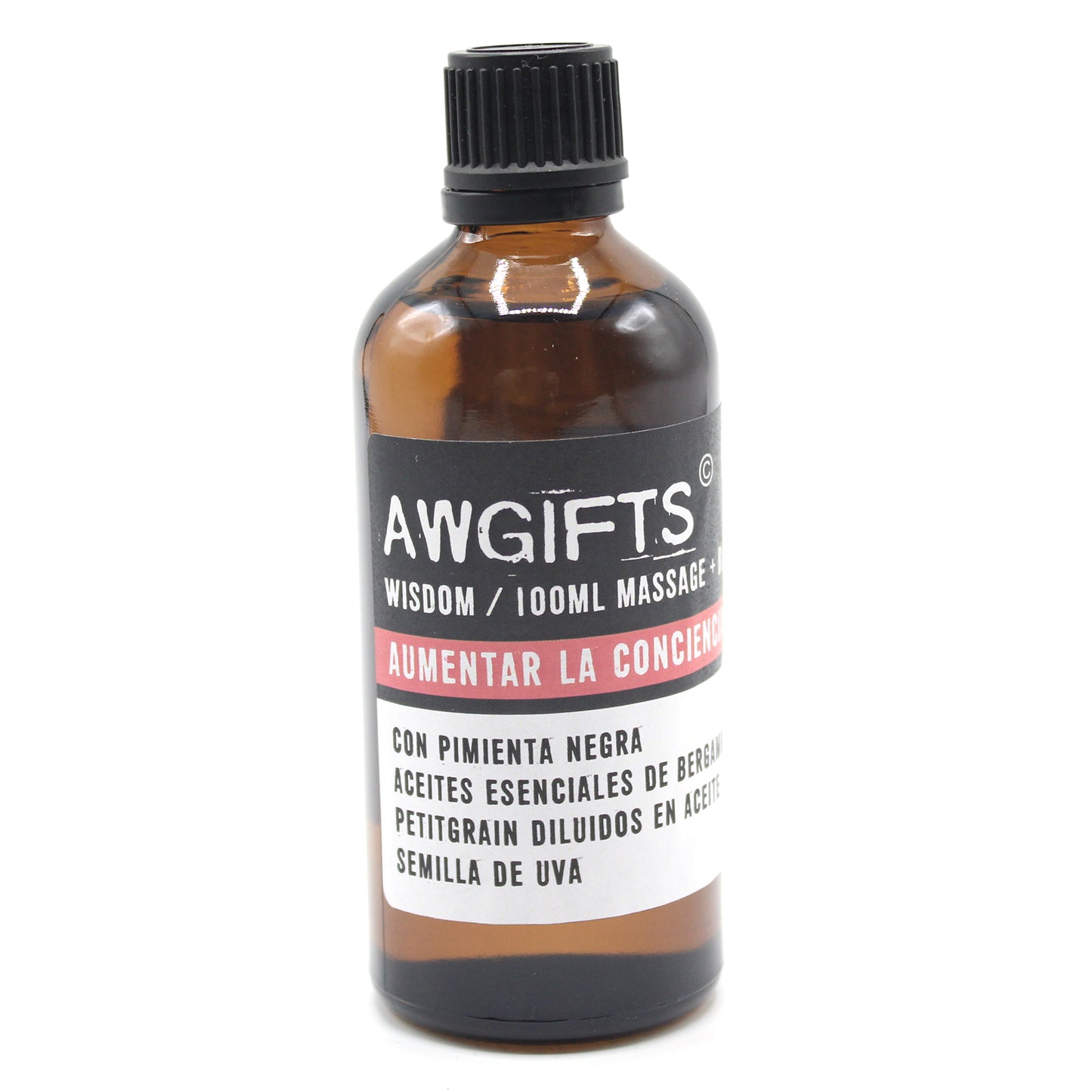 ACEITE PARA MASAJES 100 ML AUMENTAR LA CONCIENCIA