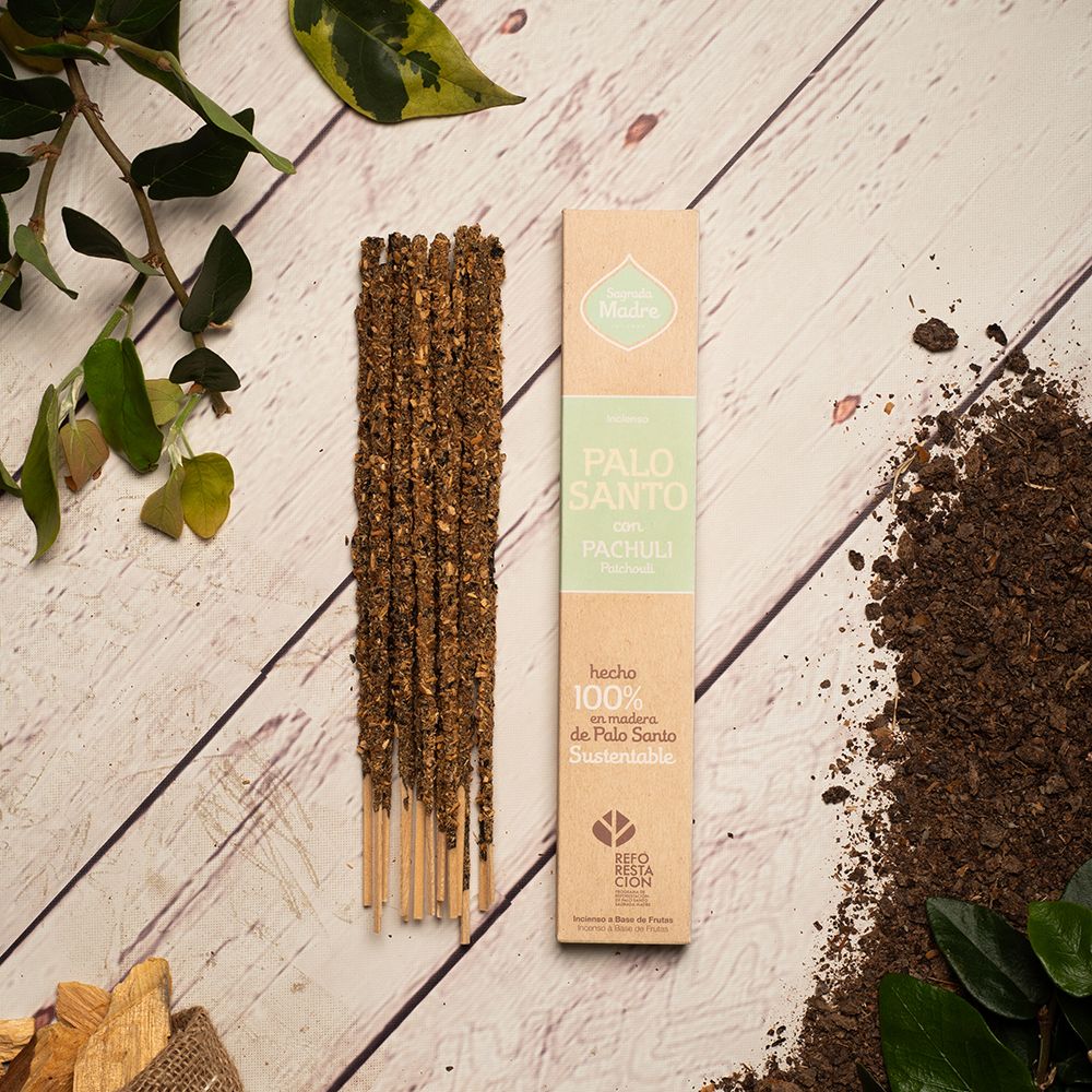 INCIENSO PALO SANTO NATURAL PACHOULI
