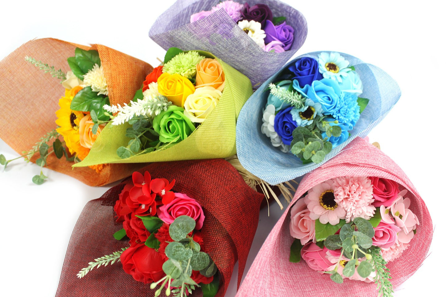 RAMO DE ROSAS DE JABÓN