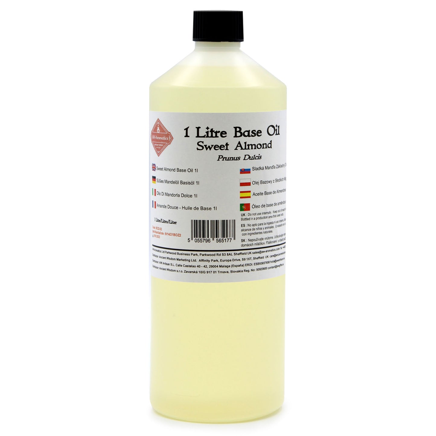 ACEITE BASE ALMENDRAS 1L
