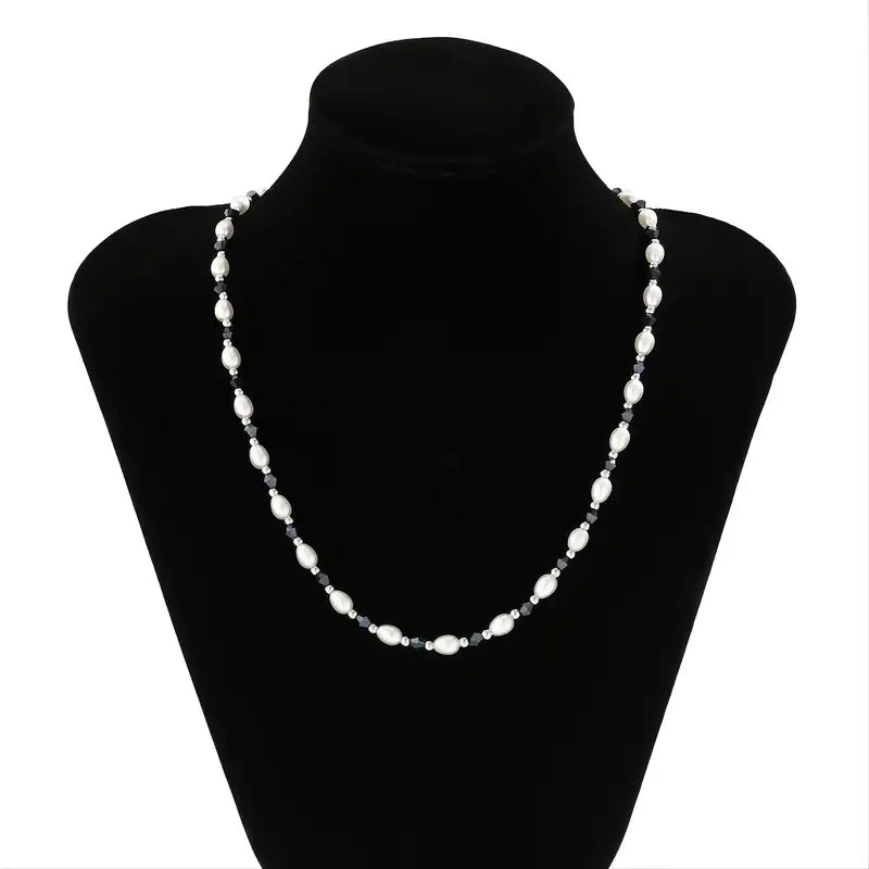 COLLAR DE CUENTAS DE CRISTAL