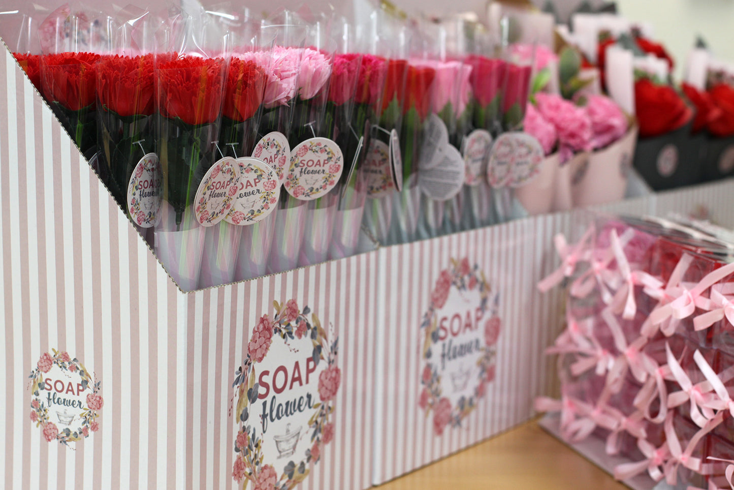 FLORES DE JABÓN- CLAVEL MEDIANO