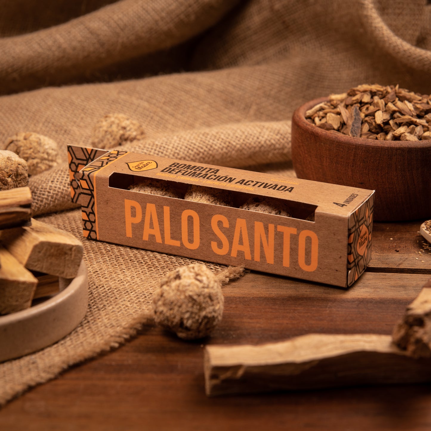 BOMBITA 4 UDS SAGRADA MADRE PALO SANTO