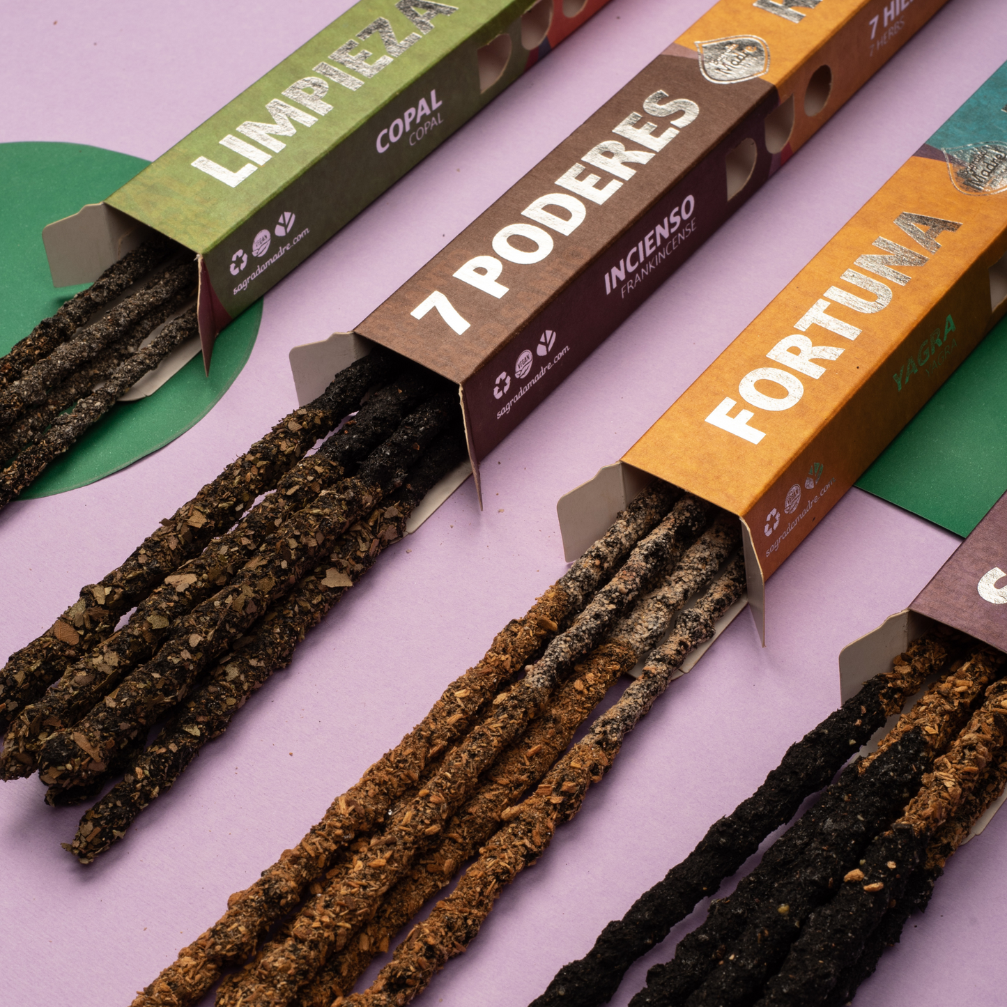 INCIENSO DUO FORTUNA Y PURIFICAR -YAGRA Y PALO SANTO