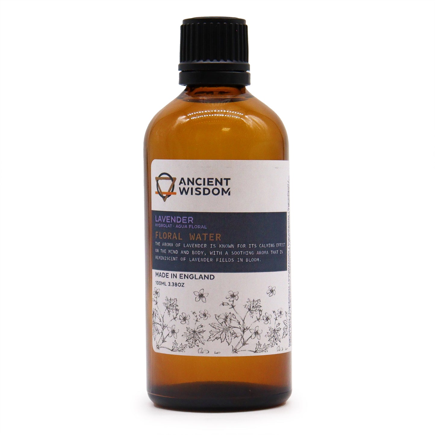 Agua floral lavanda que provienen de flores de primera calidad y han sido fabricas por nuestro equipo en Inglaterra. Generalmente el uso de las aguas florales son para uso facial para refrescar o tonificar la piel.