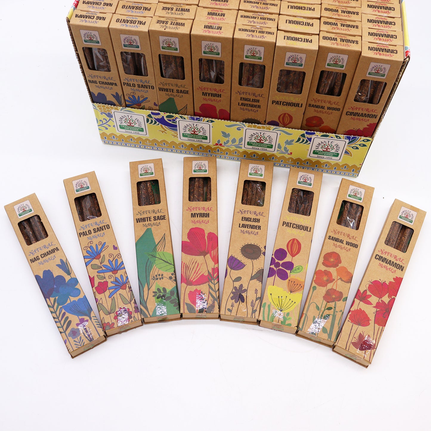 INCIENSO BOTÁNICO NATURAL MASALA-NAG CHAMPA