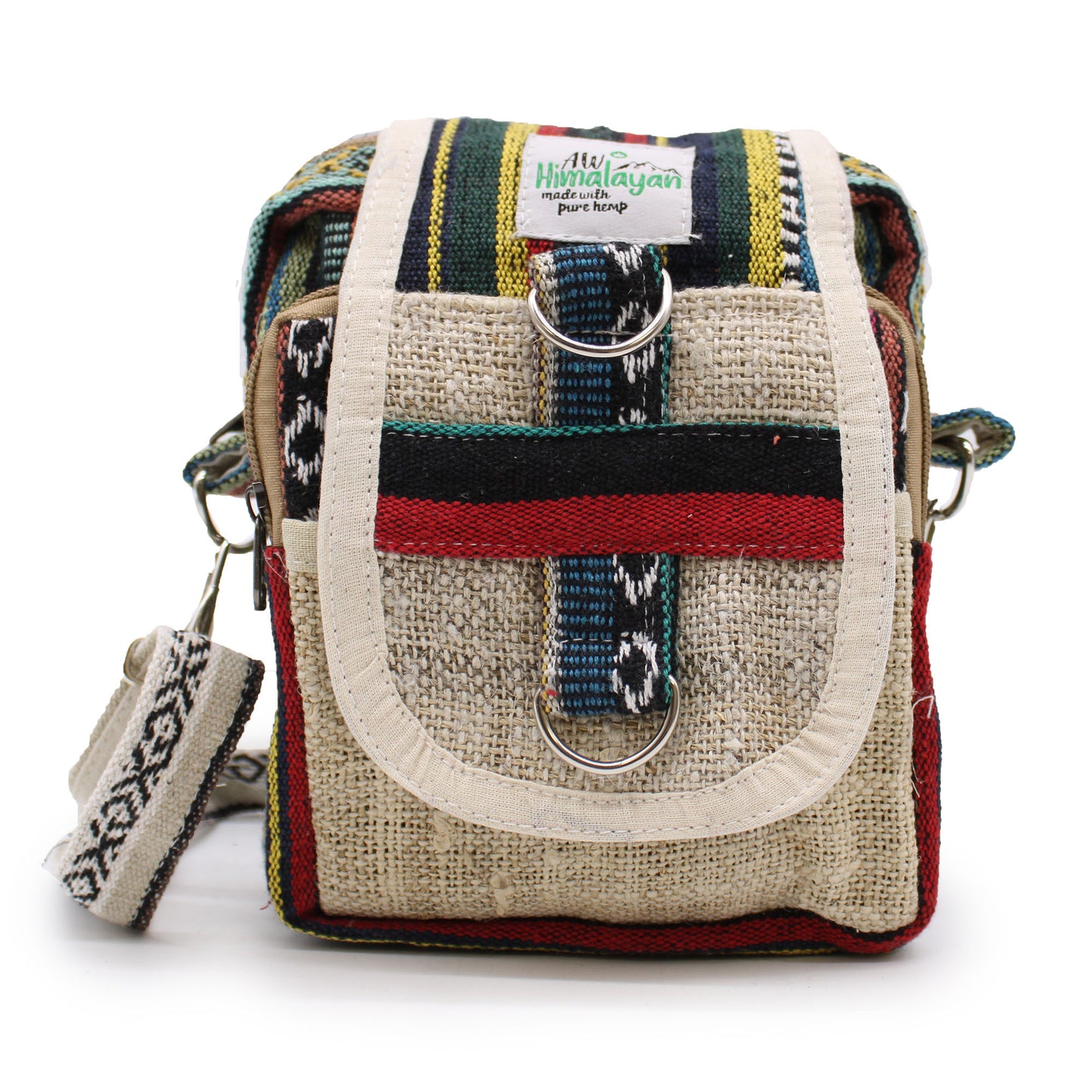 Bolsa de Viaje Body-Cross Natural Hemp & Jhari