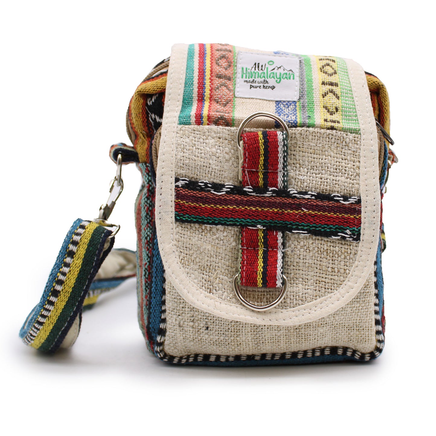 Bolsa de Viaje Body-Cross Natural Hemp & Jhari