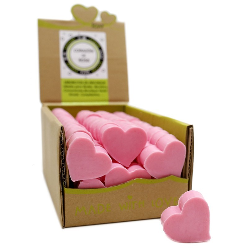 JABONCITOS INVITADOS CORAZÓN UNIDADES