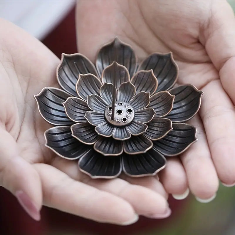 QUEMADOR DE INCIENSO FLOR DE LOTO