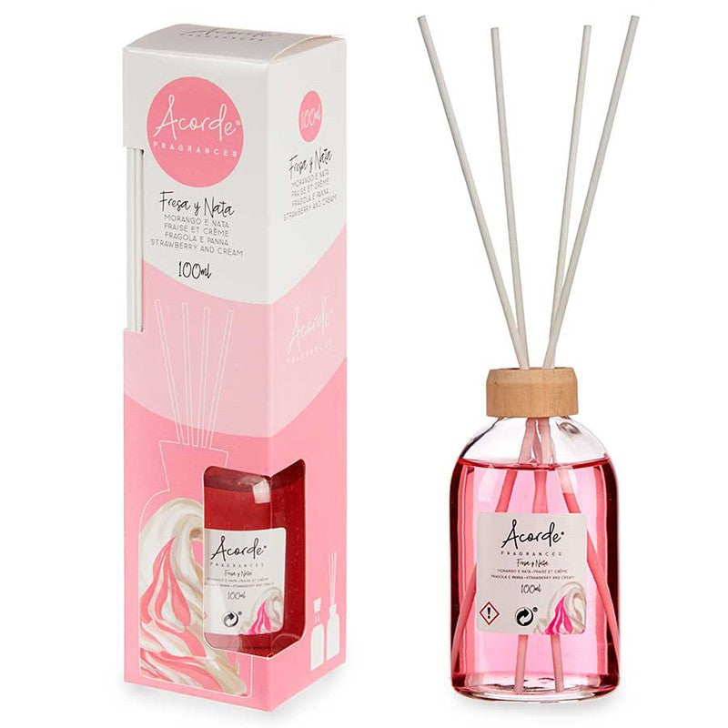 MIKADO ACORDE NATA Y FRESA 100ML