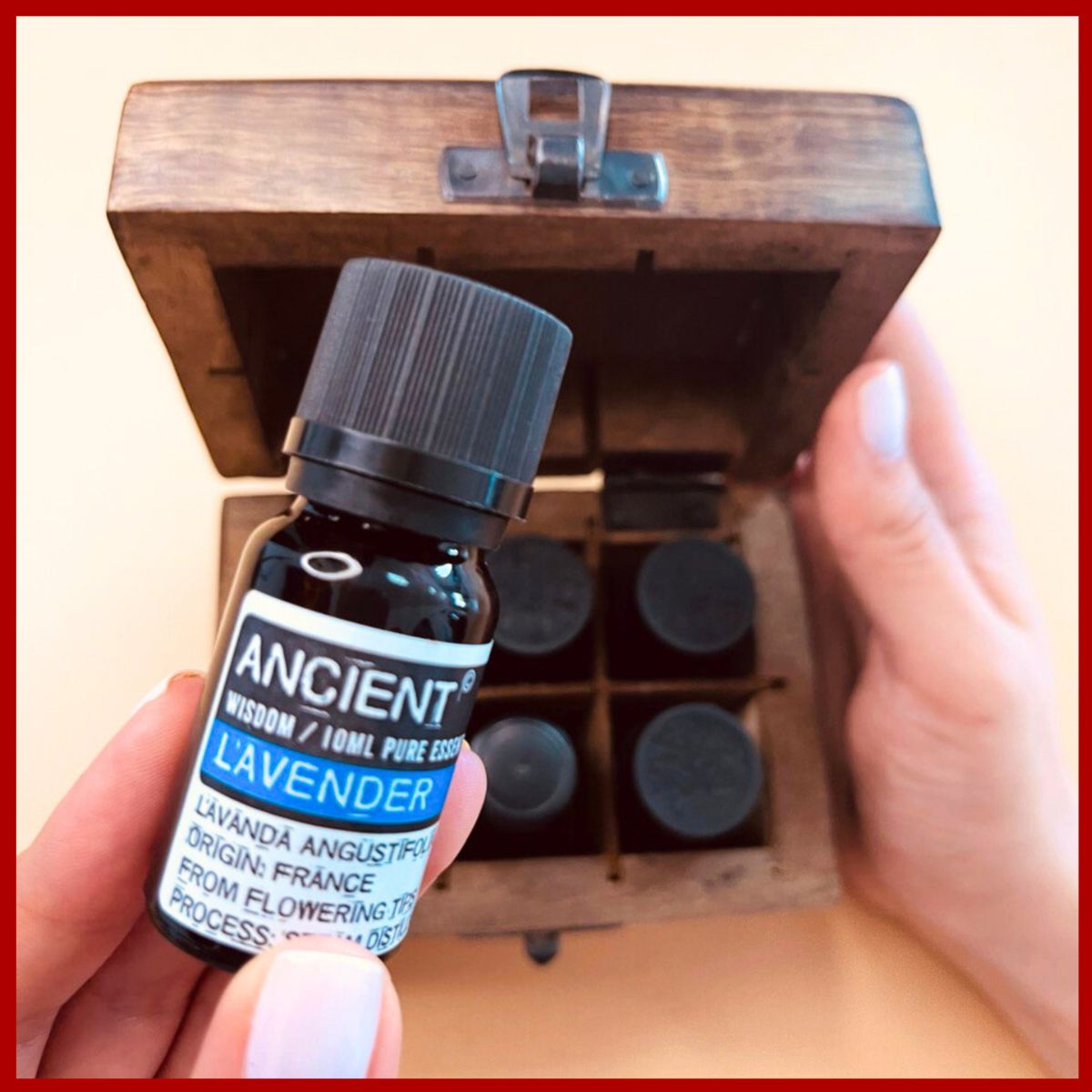 PROMOCIÓN ACEITES ESENCIALES + CAJA DE MADERA