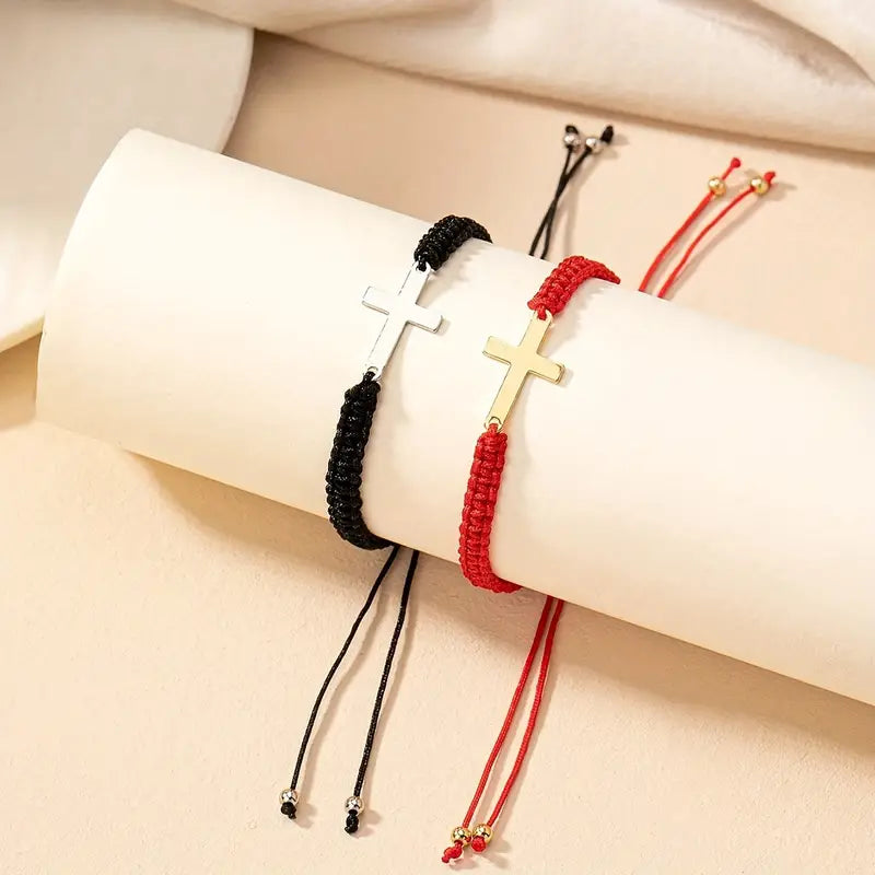 PULSERA CON CRUZ