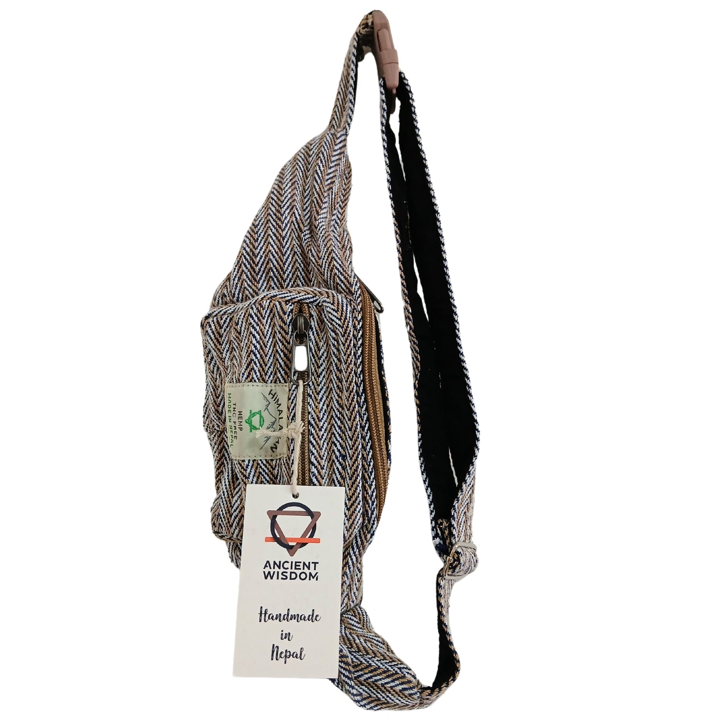 RIÑOÑERA DE CAÑAMO Y ALGODÓN NATURAL HIMALAYAN