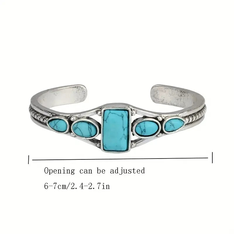 BRAZALETE TURQUESA BOHEMIO