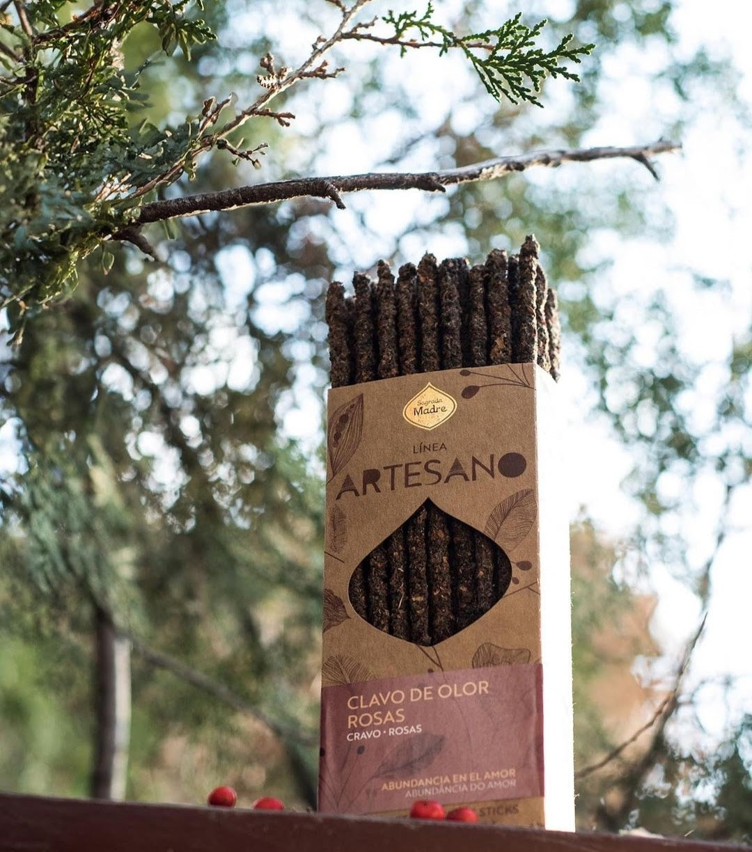 INCIENSO ARTESANO NATURAL PALO SANTO