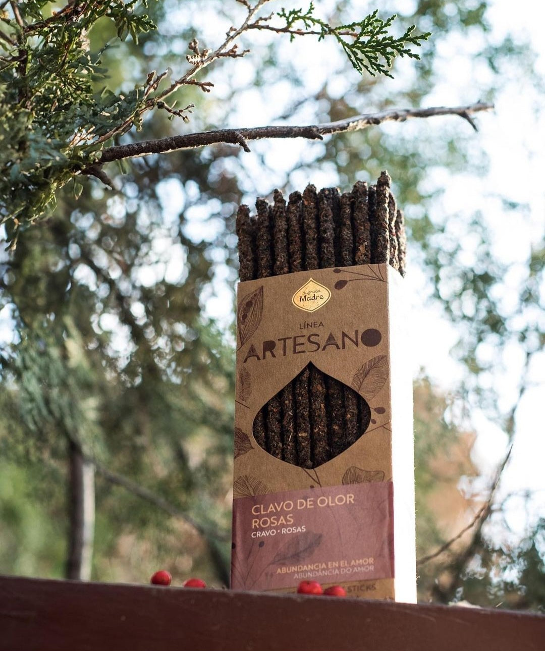 INCIENSO ARTESANO NATURAL PALO SANTO