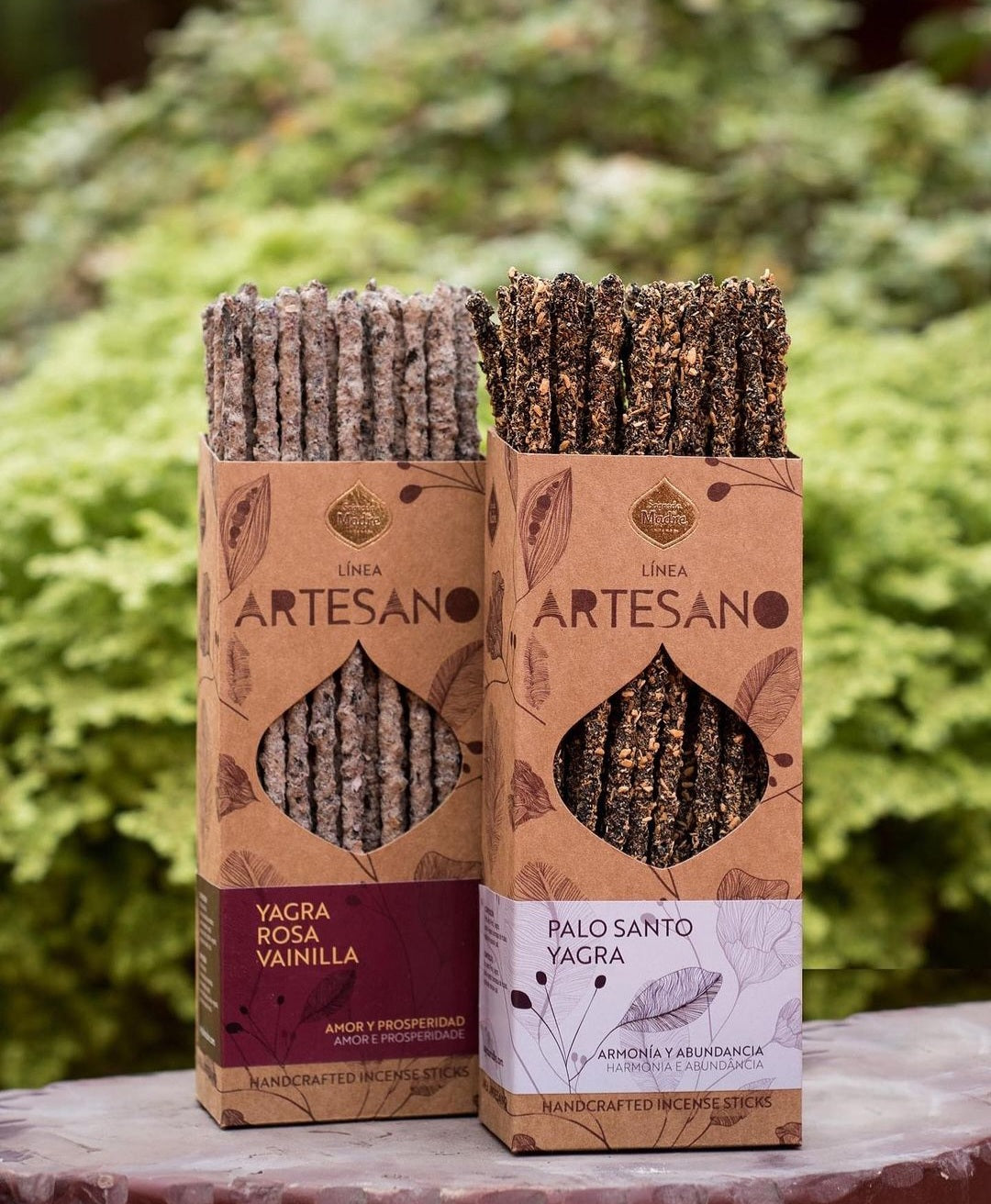 INCIENSO ARTESANO NATURAL PALO SANTO Y VAINILLA