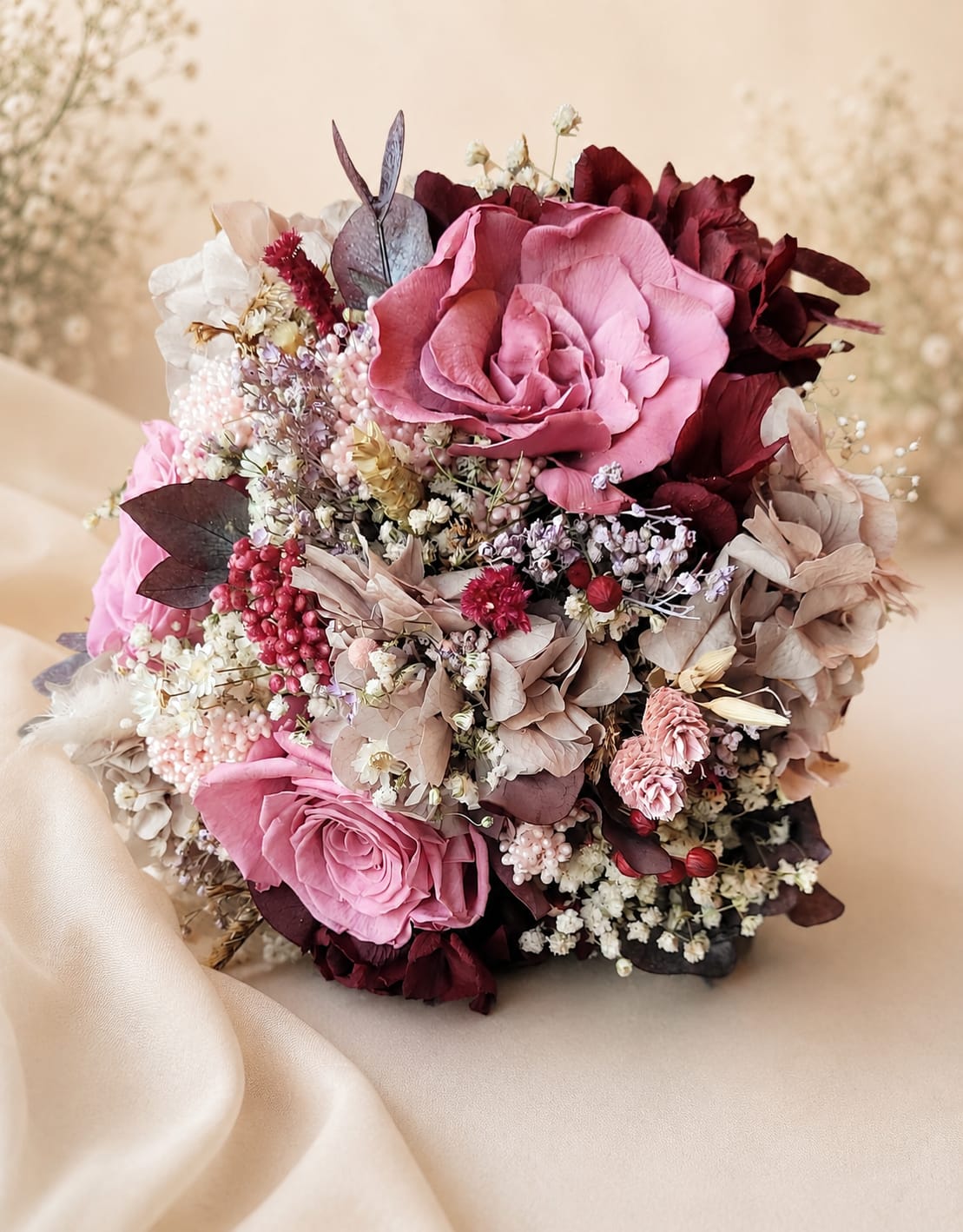 Ramo de Novia Rose – Bouquet preservado artesanal