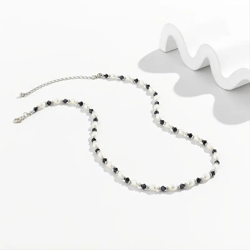 COLLAR DE CUENTAS DE CRISTAL