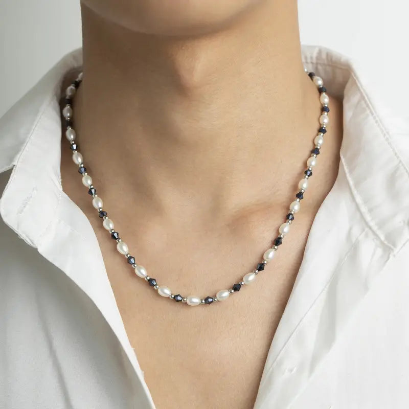 COLLAR DE CUENTAS DE CRISTAL