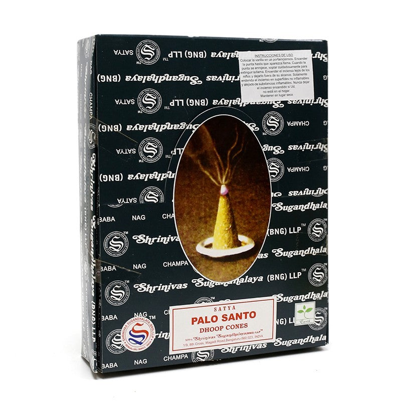 Conos de Incienso Nag Champa - Palo Santo