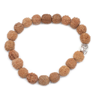 Brazalete de Buda Japa Mala Rudraksha