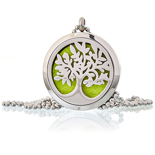 Collares difusores de aromaterapia 30mm - Árbol de la vida