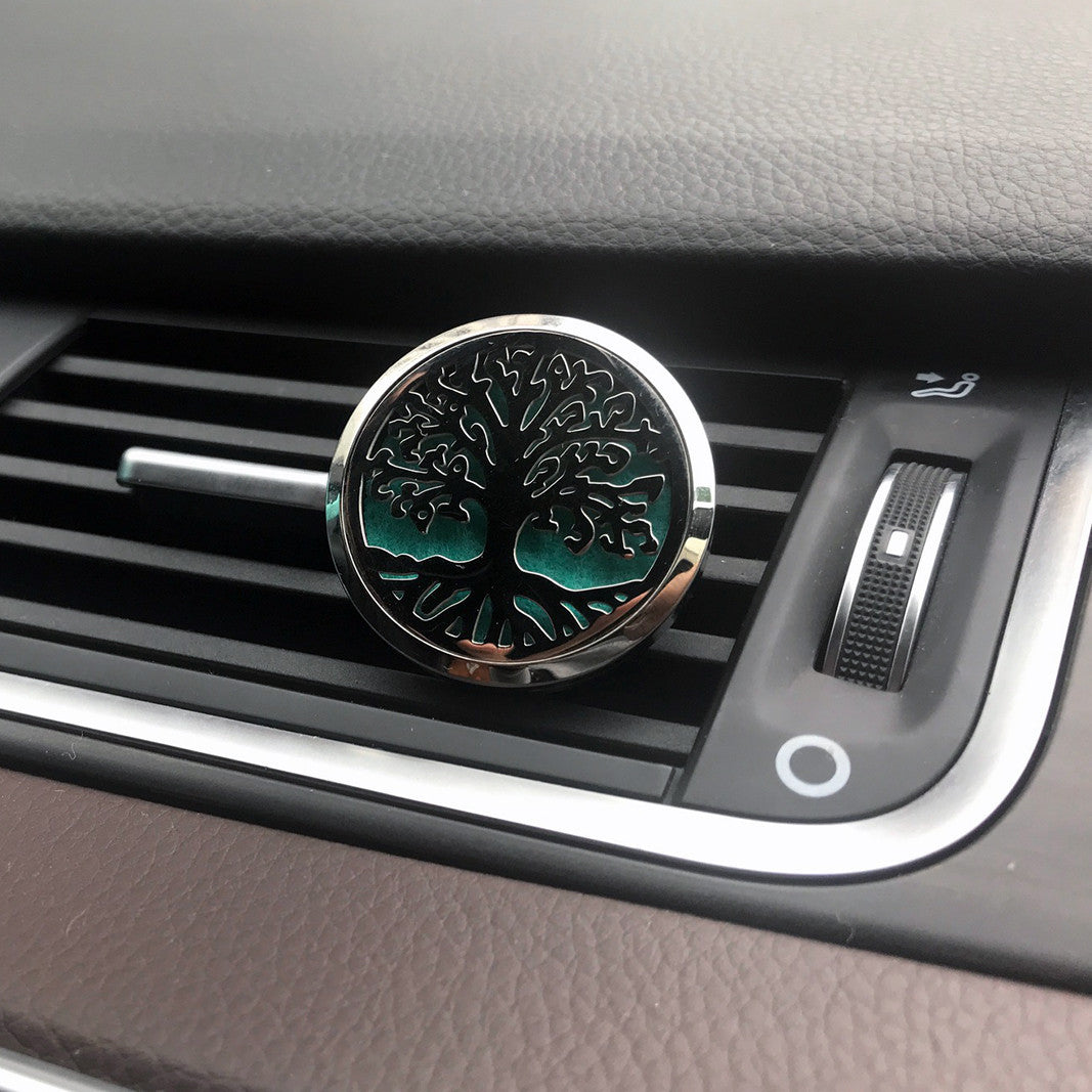 DIFUSORES DE ACEITES ESENCIALES PARA COCHE KIT CON 10 ALMOHADILLAS