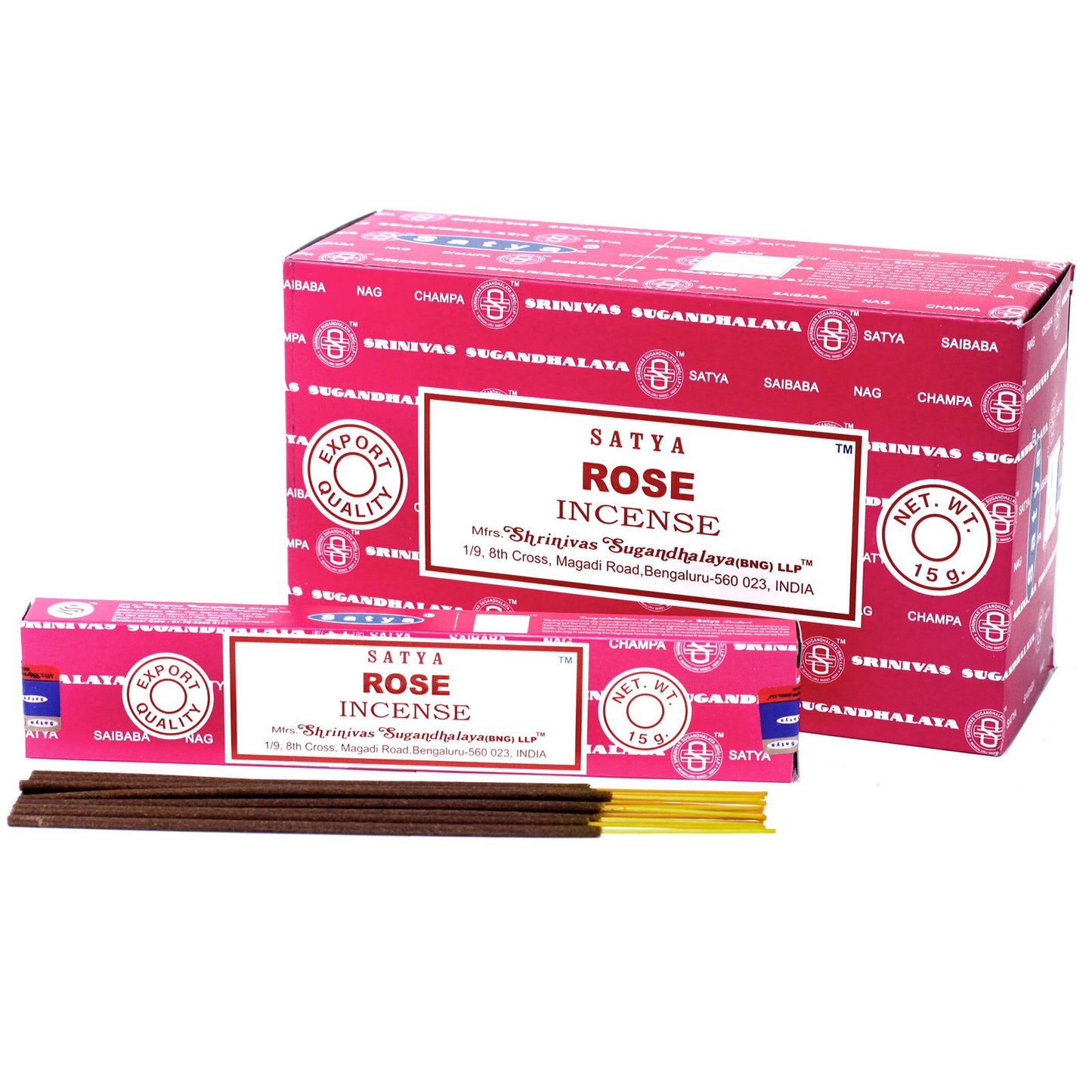 NAG CHAMPA SATYA INCIENSO POR MAYOR 30% ( PRECIO FINAL 1.05 €)