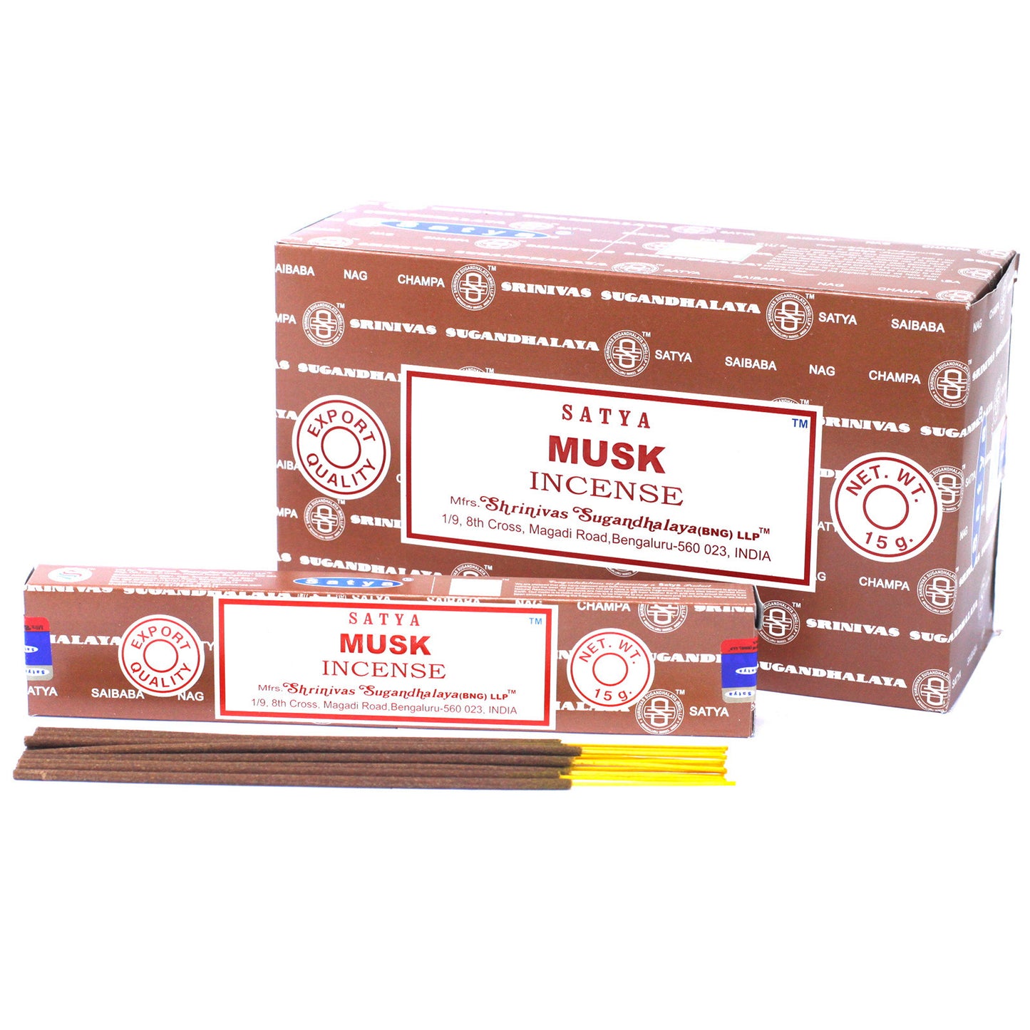 NAG CHAMPA SATYA INCIENSO POR MAYOR 30% ( PRECIO FINAL 1.05 €)