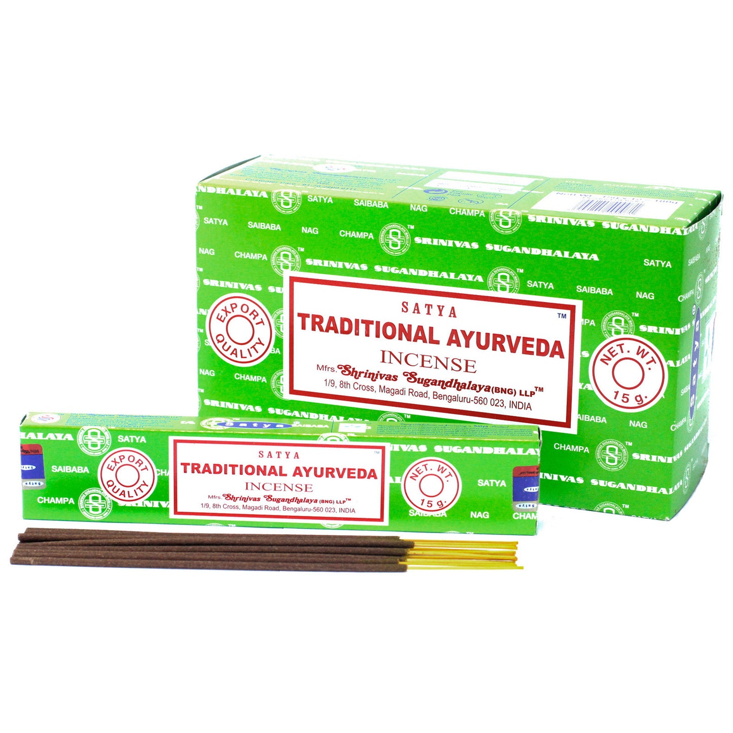 NAG CHAMPA SATYA INCIENSO POR MAYOR 30% ( PRECIO FINAL 1.05 €)