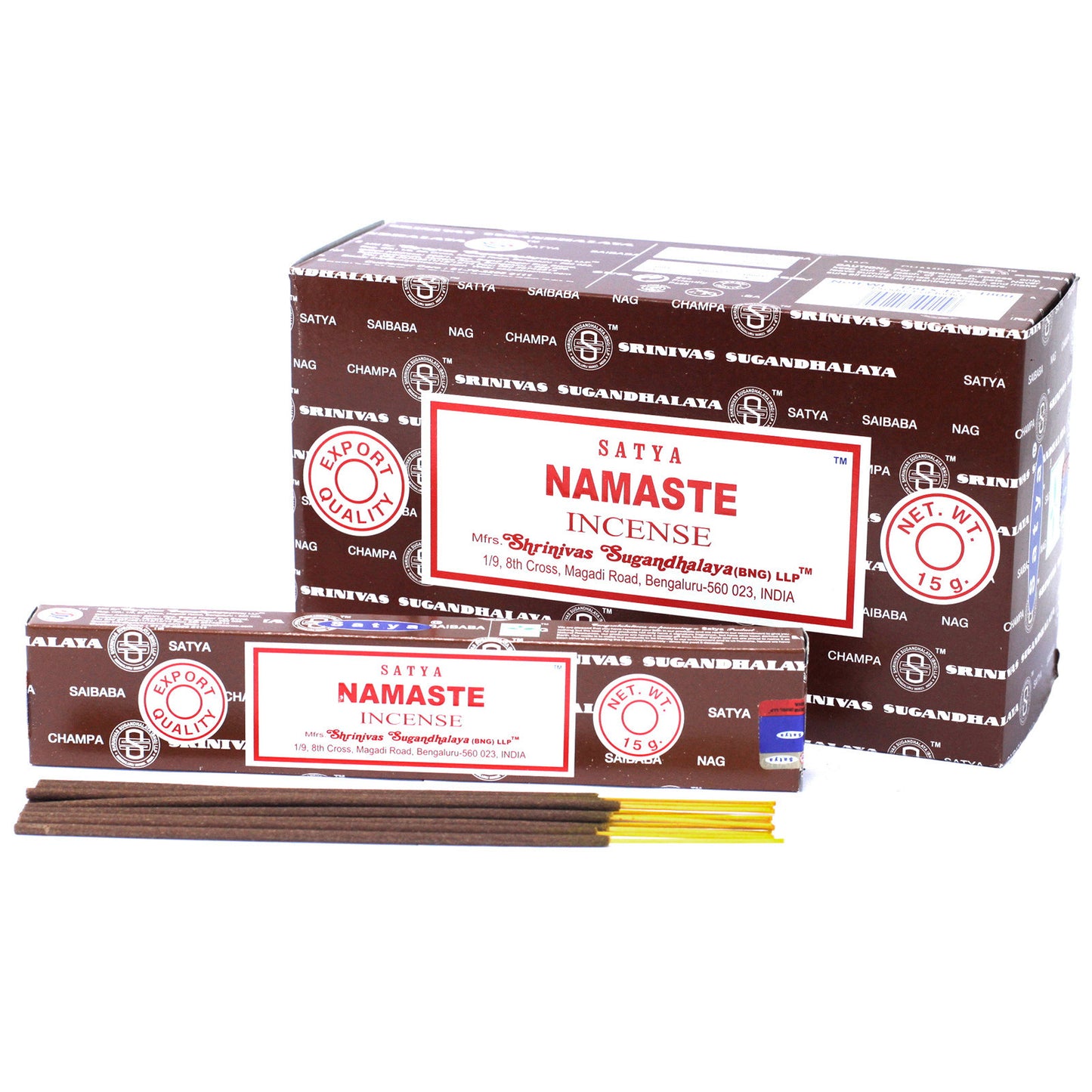 NAG CHAMPA SATYA INCIENSO POR MAYOR 30% ( PRECIO FINAL 1.05 €)