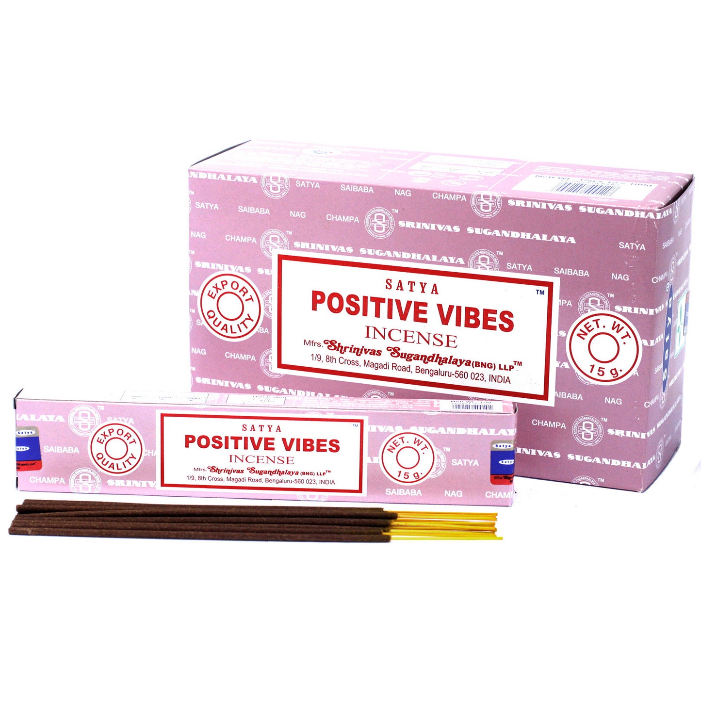 NAG CHAMPA SATYA INCIENSO POR MAYOR 30% ( PRECIO FINAL 1.05 €)