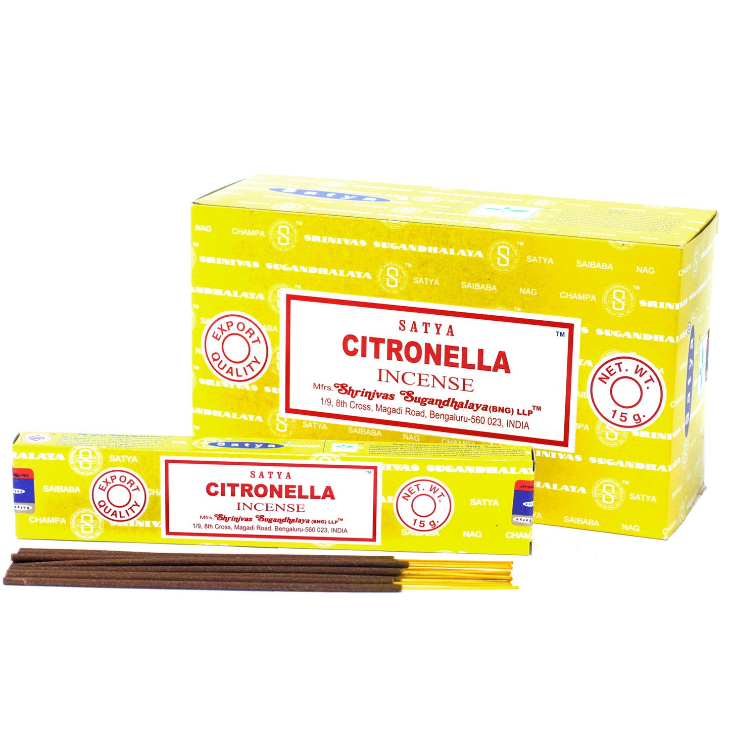 NAG CHAMPA SATYA INCIENSO POR MAYOR 30% ( PRECIO FINAL 1.05 €)