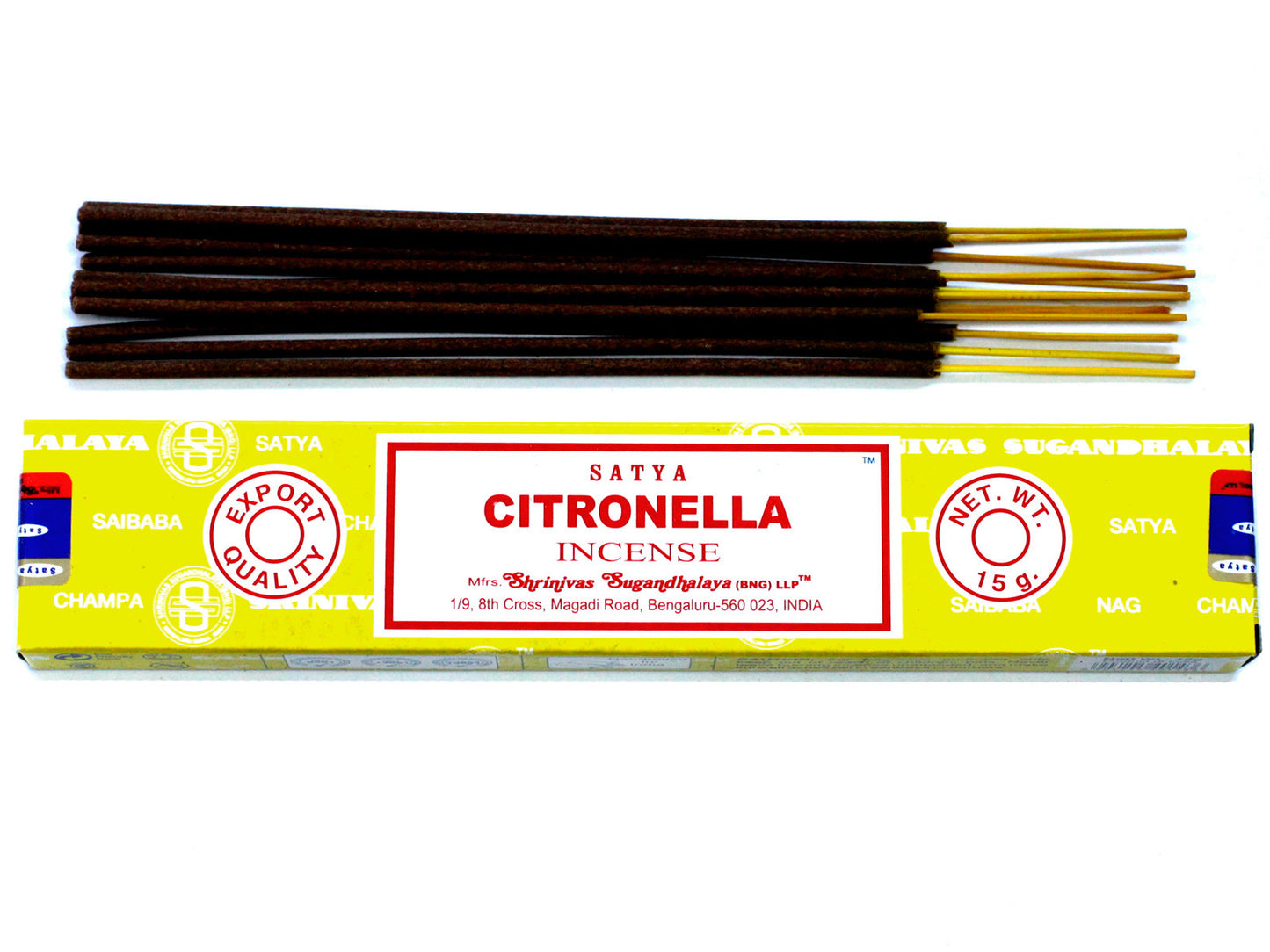 NAG CHAMPA SATYA INCIENSO POR MAYOR 30% ( PRECIO FINAL 1.05 €)