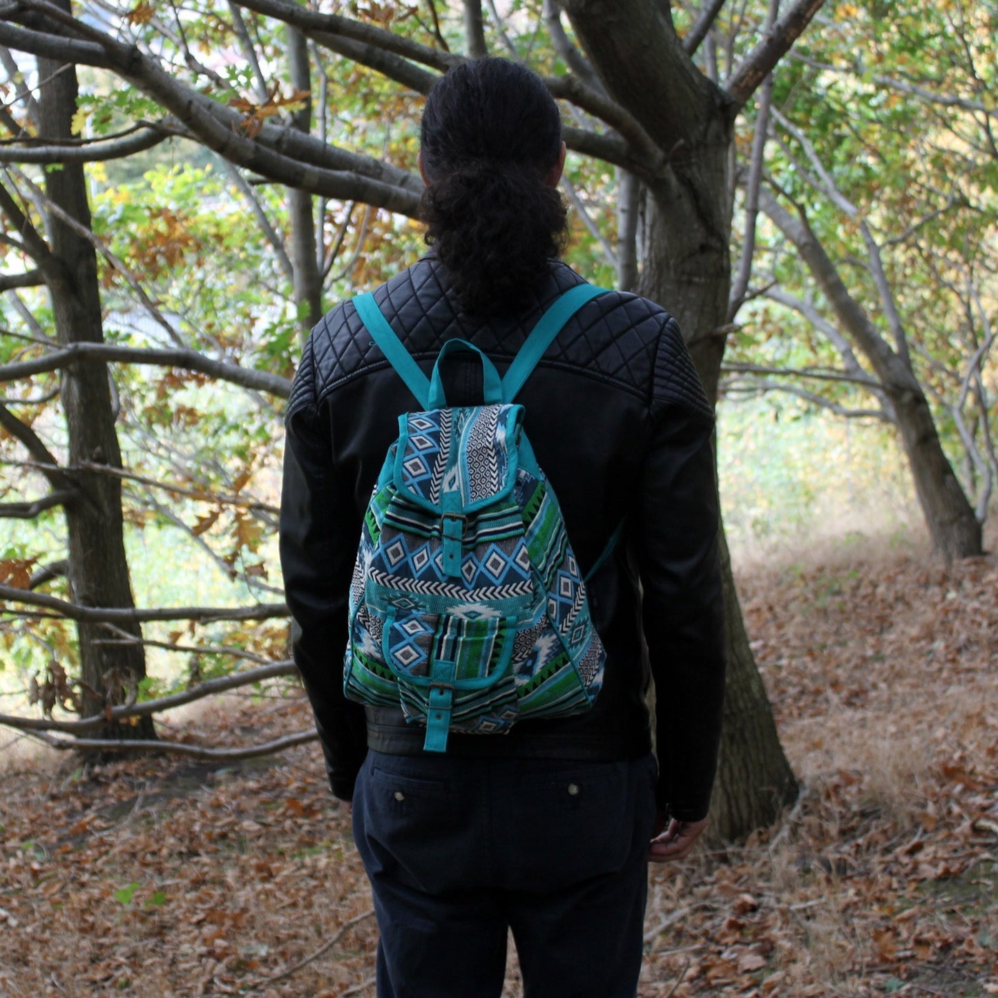 Mochila Tejido Jacquard