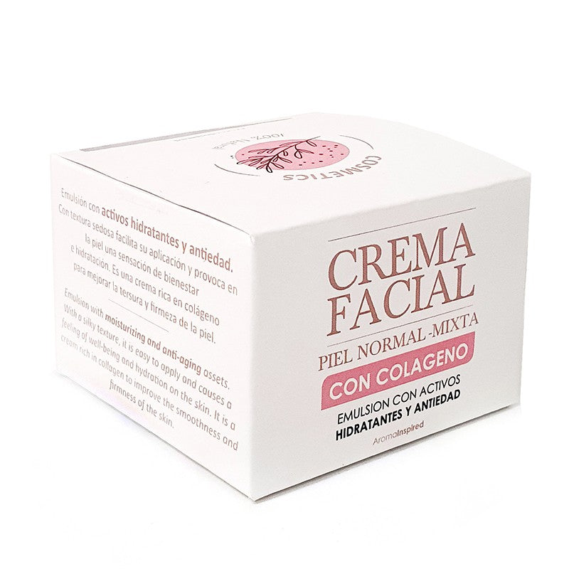 Crema facial - piel normal y mixta 50 ml
