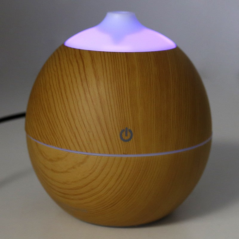 Humidificador de esencias bola luz - madera pino
