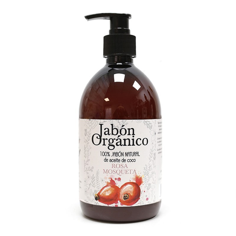 Jabón líquido orgánico de limpieza profunda que ofrece una experiencia única para el lavado de manos en un bonito dispensador de 500 ml. Viene presentado en botella dosificadora color ámbar, biodegradable y bomba en color negro. Con solo una presión y frotar un poco con la piel, genera una gran cantidad de espuma, muy aromática y agradable