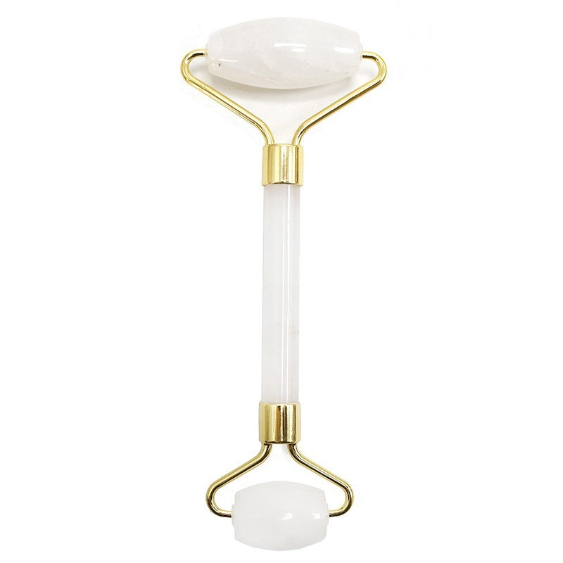 Masajeador face roller - cuarzo cristal