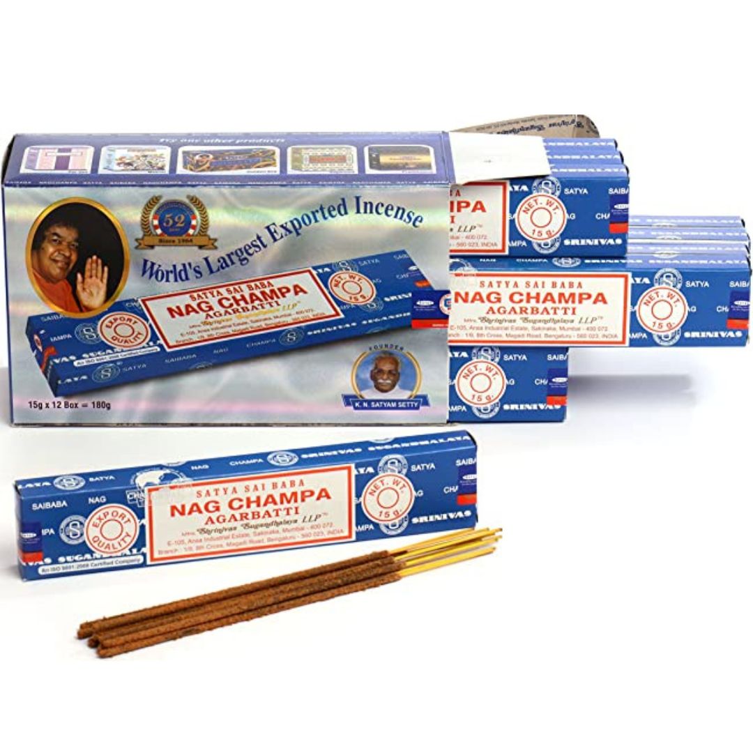 NAG CHAMPA INCIENSO OFERTA X 12 CAJILLAS (0,95€)