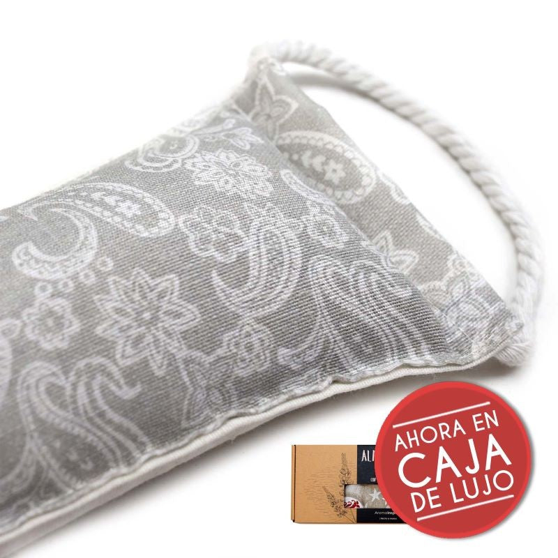 SACO TÉRMICO CON SEMILLAS DE LAVANDA Y TRIGO