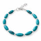 Conjunto Collar (50 cm) y Pulsera (17 cm) - Turquesa Nepalí